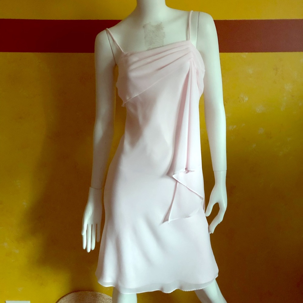 Aspeed elegant pink slip dress